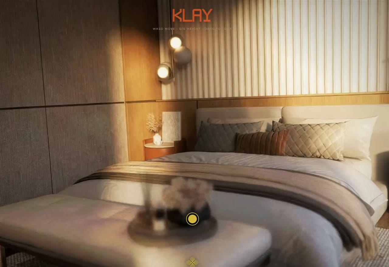 Another angle of the captured Xandari bedroom